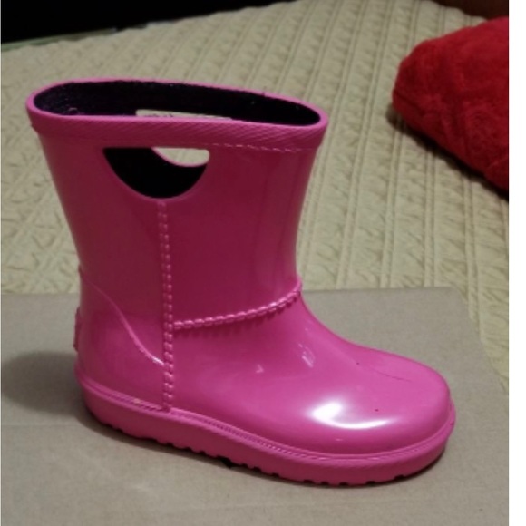 Ugg Rainboots Pink 10c - Picture 3 of 6